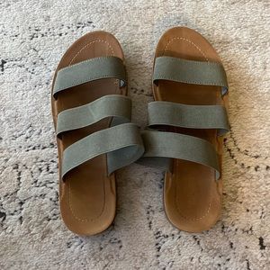 Olive Green Sandals